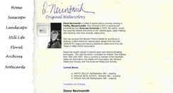 Desktop Screenshot of dianenevinsmithart.com